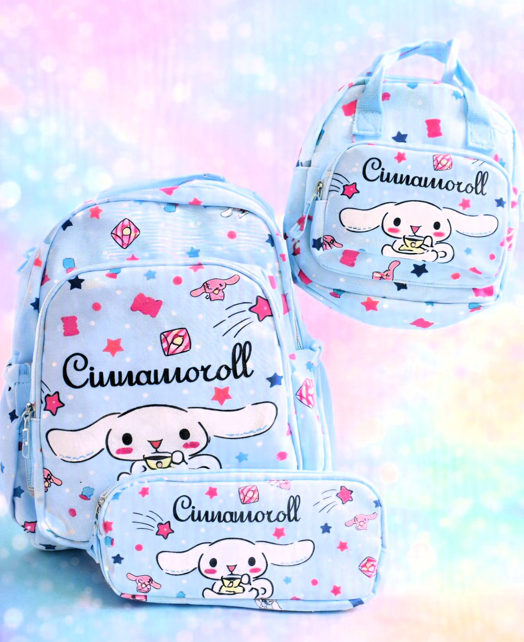 Cinnamoroll 3-Piece Bag Set