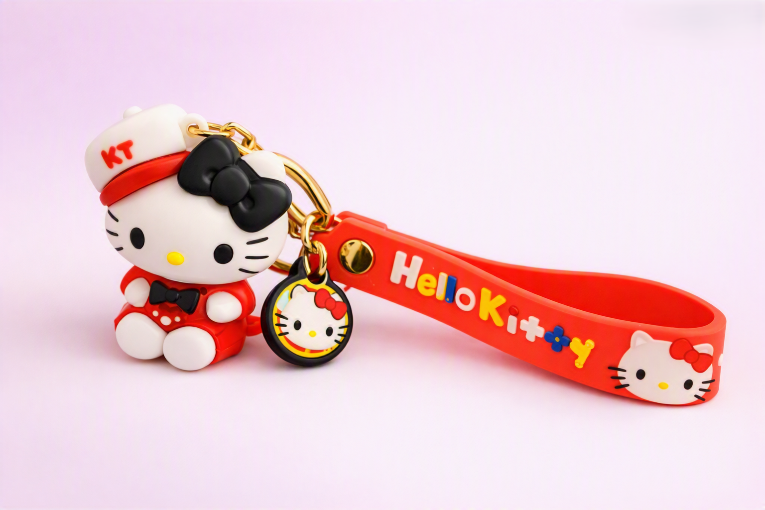 Hello Kitty 3D keychain collection - all 4 styles