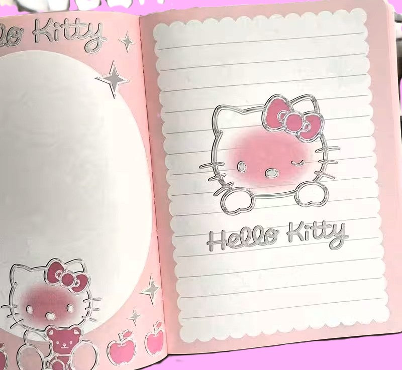 Hello Kitty journal lined pages