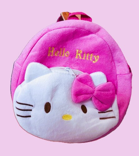 Hello Kitty plush mini backpack in hot pink