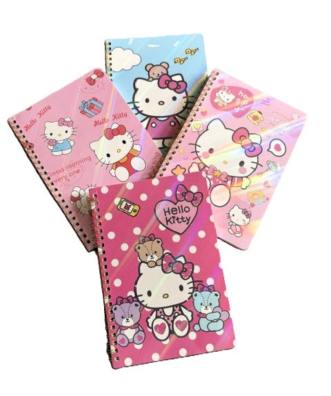 Sanrio notebooks featuring Kuromi, My Melody, Hello Kitty and friends