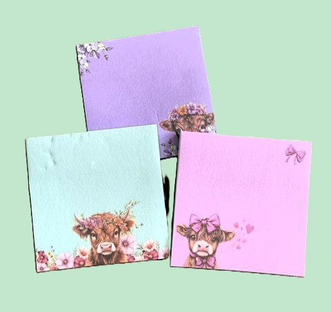 Kawaii Animal Sticky Notes & Memo Pads